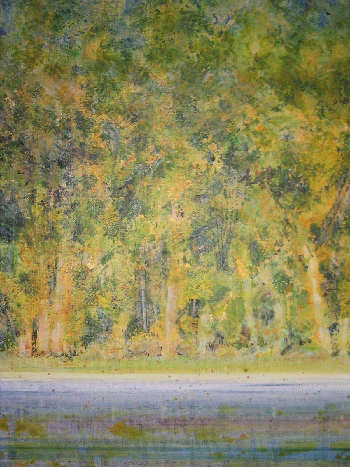 "The Woods" 24x18, acrylic on canvas