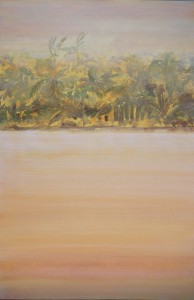 "Golden Bay" 36 x 24, acrylic on canvas