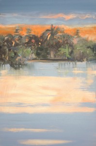 "Island Morning" 36 x 24, acrylic on canvas