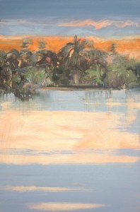 "Island Morning" 36 x 24, acrylic on canvas