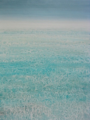 SOLD "Lost Horizon" 40x30, acrylic on canvas