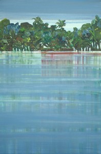 "Still Water" 36 x 24, acrylic on canvas