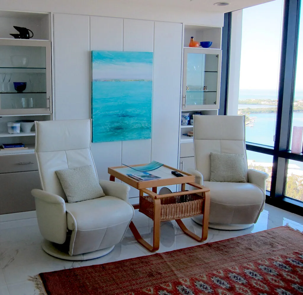 "Departure" in Sarasota penthouse.