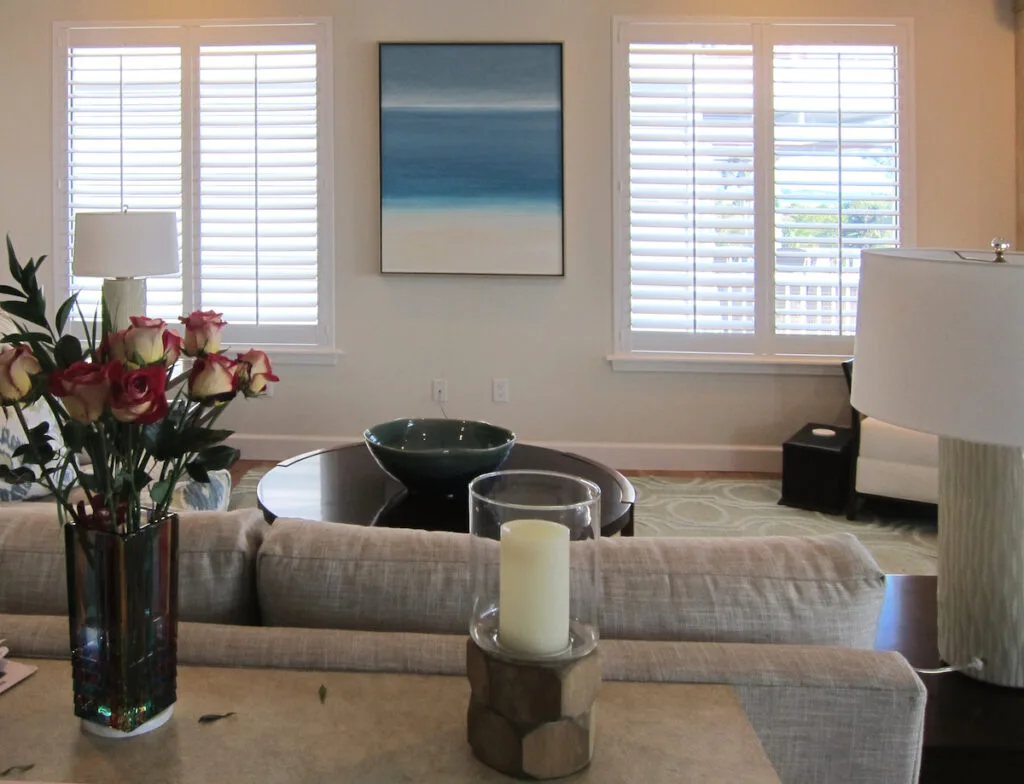 "Essential Beach" in a Gulf-front home, Siesta Key, Sarasota.