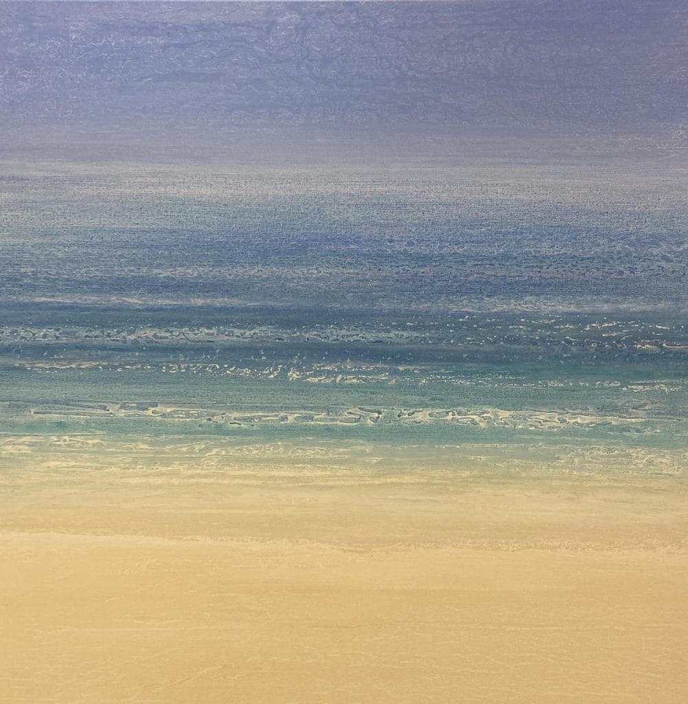"Gulf Dreams" 36x36, acrylic on canvas