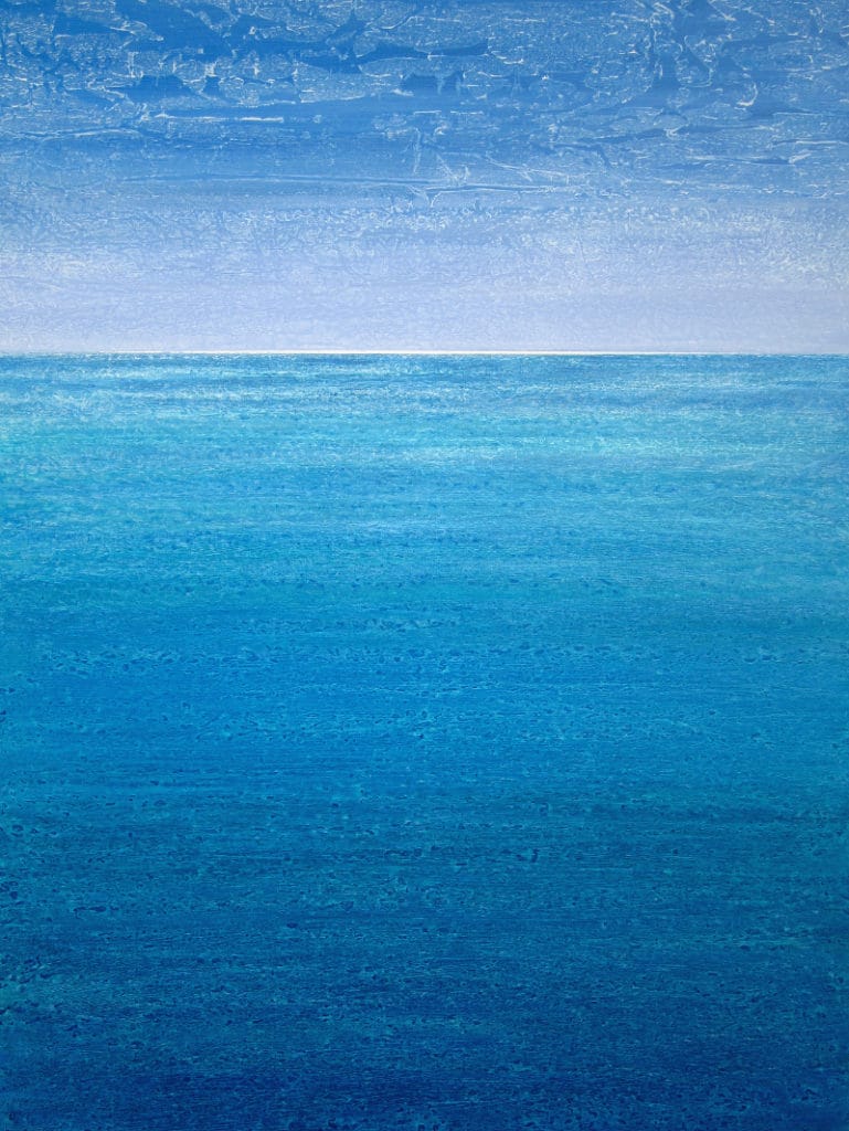 "Sand Bar" 48x36 acrylic on canvas