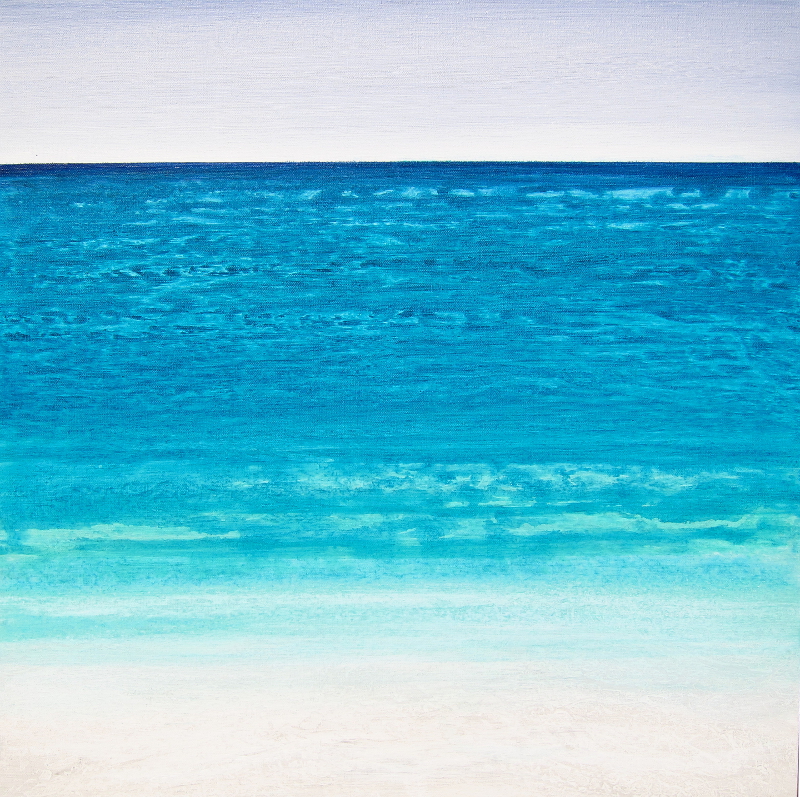 "Water's Edge" 24x24 acrylic on canvas